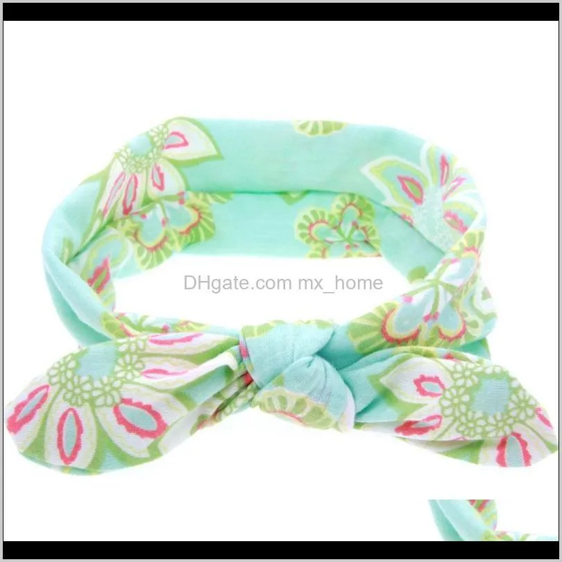new baby bowknot flower turban twist head wrap twisted knot soft hair band kids headbands bandanas hair accessories shipping