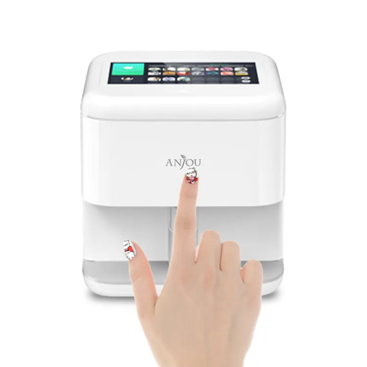 Mobile Nail Printing Machine Digital Intelligent Nail Art Printer With WIFI  Manicure Salon Nail Art Equipment images printing - AliExpress