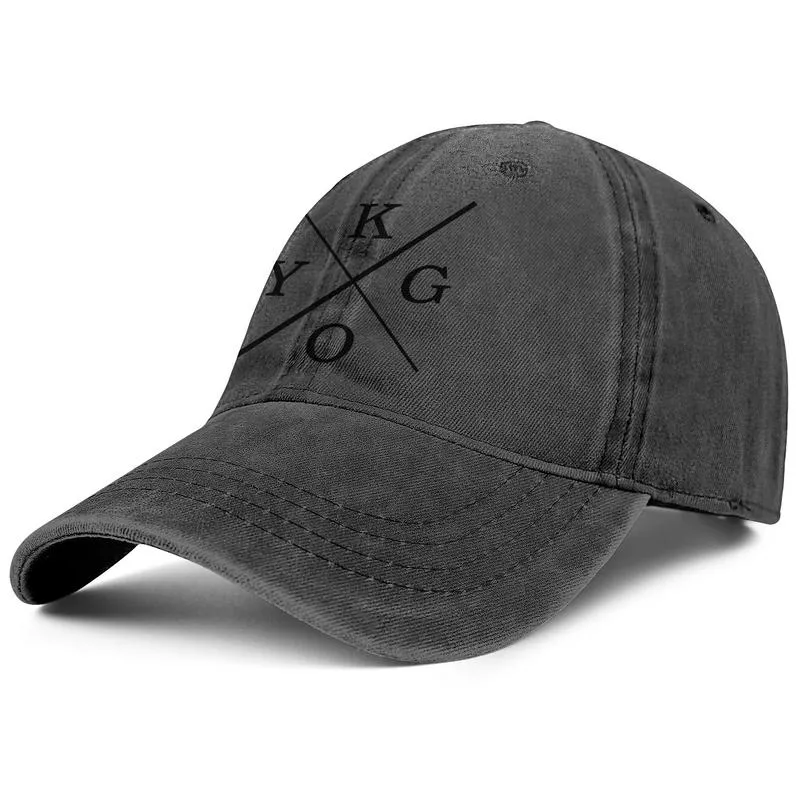 Stylish DJ Kygo Record producer Logo Unisex Denim Baseball Cap Blank Hats KYGO sign304p