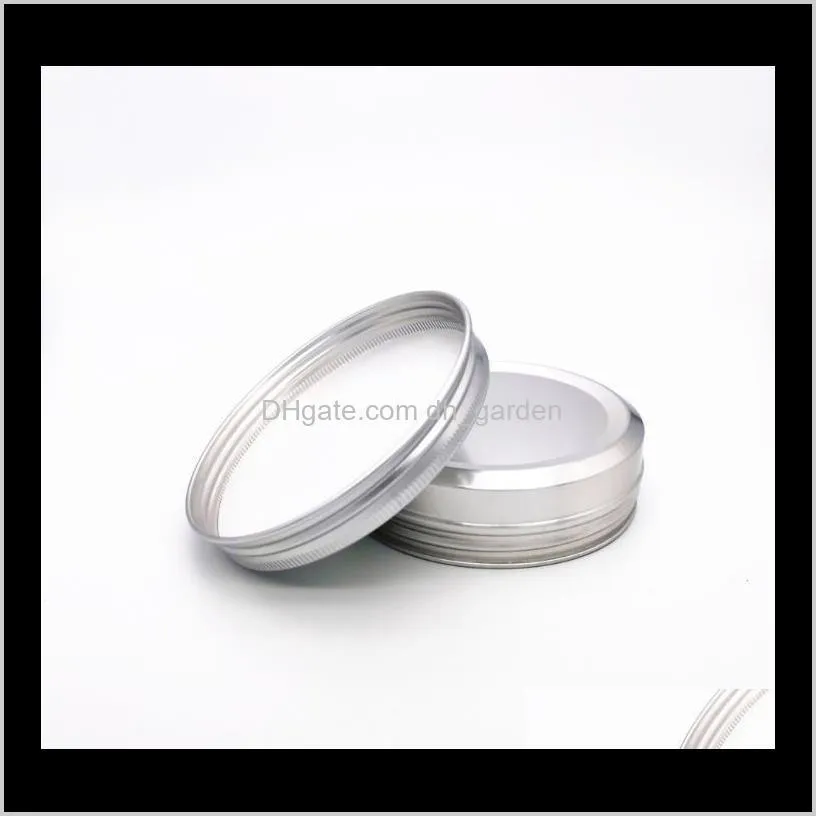 100ml 100g multi-colored round aluminum cans screw lid metal tins jars empty slip slide containers sn2400