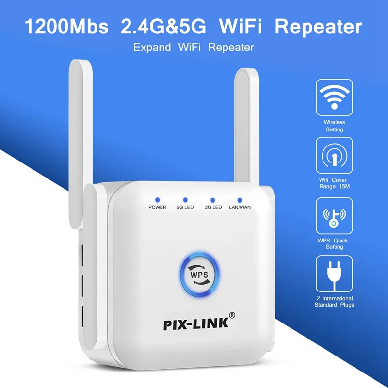 5G Ripetitore Wifi 5ghz Ripetitore Wifi 1200M Router Wifi Extender A Lungo  Raggio 2.4G Wi Fi Ripetitore Wi Fi Amplificatore Di Segnale Punto Di  Accesso Da 18,83 €