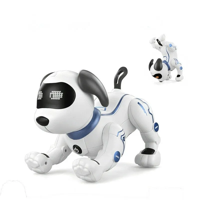 Le Neng K16 Electronic Animal Pets RC Robot Dog Infraröd kontroll Touch Control Command Robot Toys