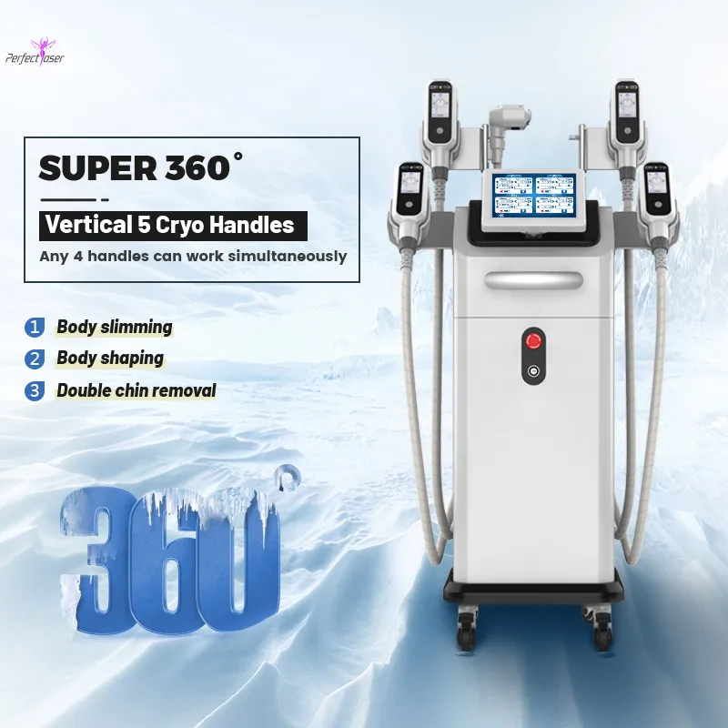 2021 أحدث كل جولة فقدان الوزن 360 ° Cryolipolysis Hating Cryo Magines التخسيس بالليزر