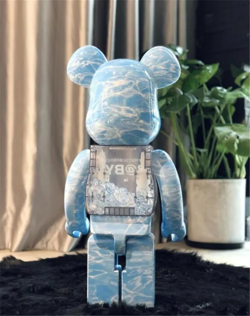 New style 1000% 70CM Bearbrick The ABS Water Crest Fashion