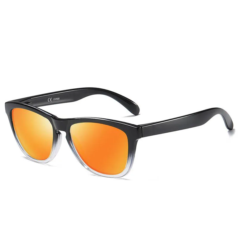 Lunettes de soleil de sport rouges polarisées à effet miroir : protection UV400 pour hommes et femmes, lunettes d'extérieur - Canada