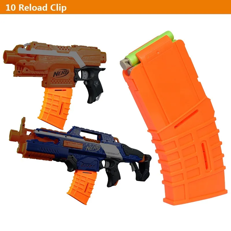 Lot6 12 18 22 Weiche Kugel Nerf Waffe Zubehör Nerf Clip Reload Clip Für Nerf  Magazine Runde Darts Blaster Gun Bullet Clip Kinder Spielzeug Von 38,21 €