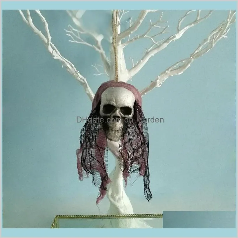 Halloween prop foam skull decor ghoast