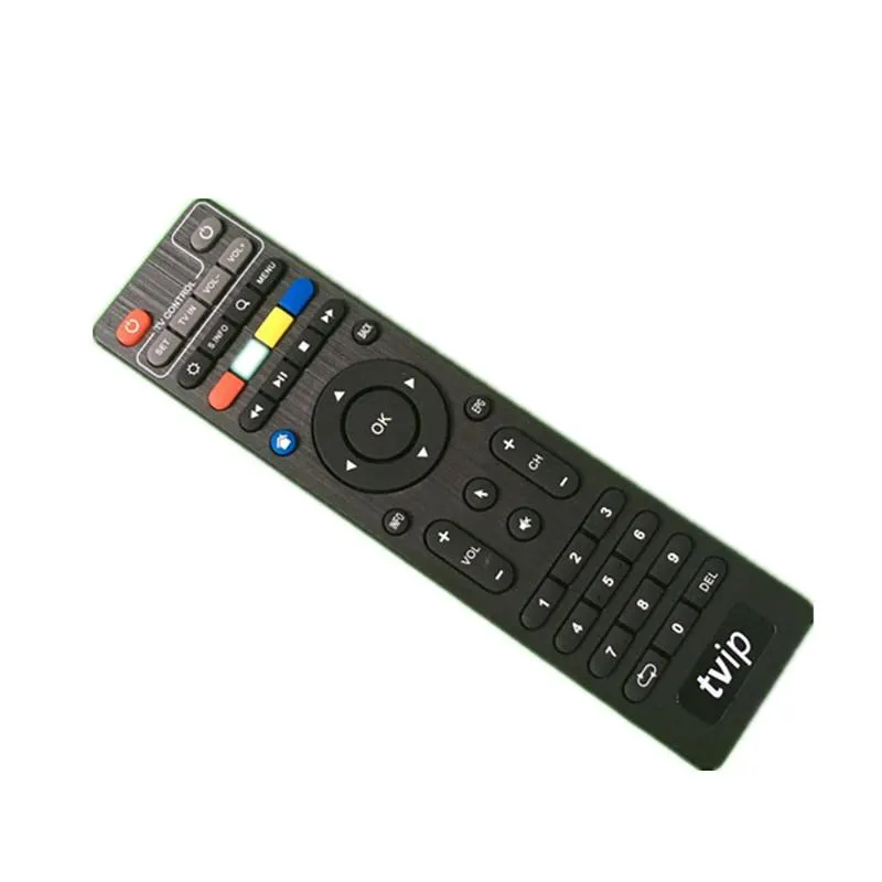 10 sztuk Oryginalny pilot zdalnego sterowania TVIP410 TVIP412 TVIP530 V605 TV Box Czarny Color Controller bez kontrartujących BT