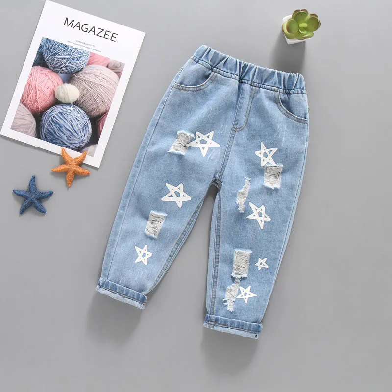 Starry Pattern Baby Jeans Hm For Infants And Toddlers Spring/Autumn ...