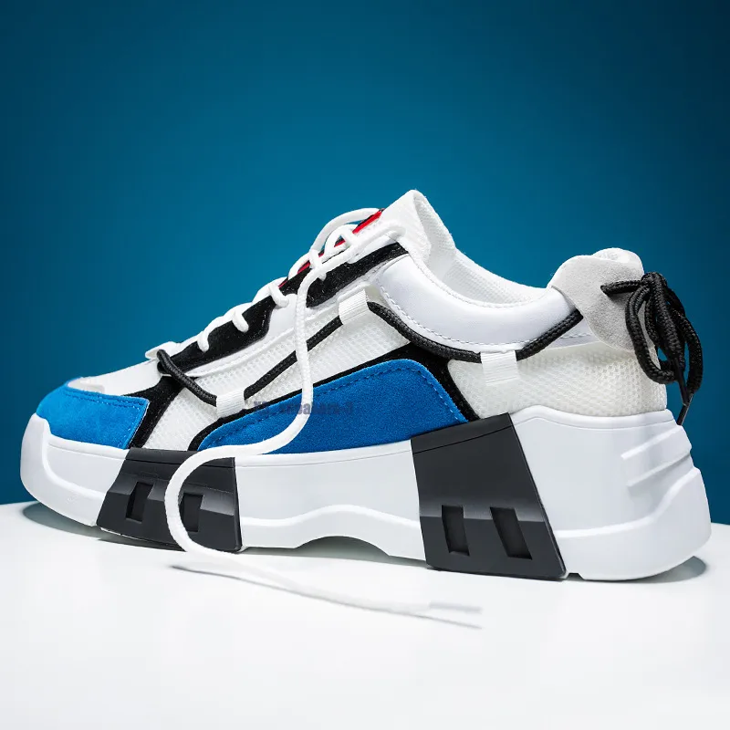 2021 Nyaste Mode Bekväma Lätta Andningsbara skor Sneakers Män Non-Slip slitstarkt Idealisk för att springa och sport Jogging Aktiviteter-34