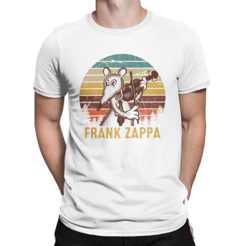 Stili popolari T-shirt da uomo Tempo libero Mouse Frank Girocollo Cotone Violino T-shirt vintage a maniche corte T-shirt trendy all-match