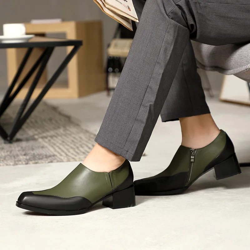 High Heel Leather Oxford Formal Shoes For Men For Men Fashionable And  Comfortable Work Flats For Daily Wear And Formal Dressy Occasions From  Himalayasstore, $33.07 | DHgate.Com