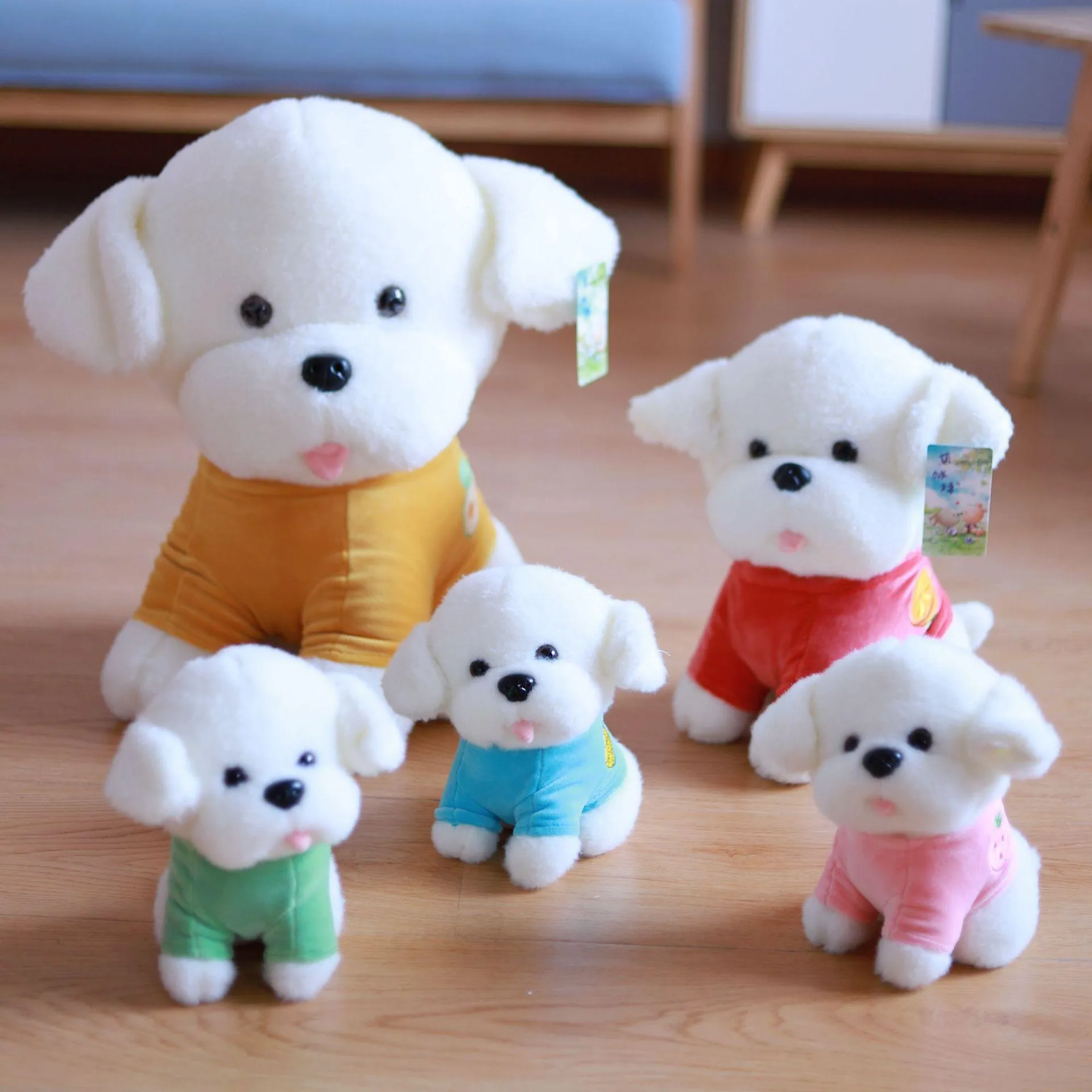 20 cm Dog Doll Słodkie Pluszowe Zabawki Studnia Zwierząt Lalki Zabawki Wysokiej Jakości Dzieci Prezenty Hurtownie
