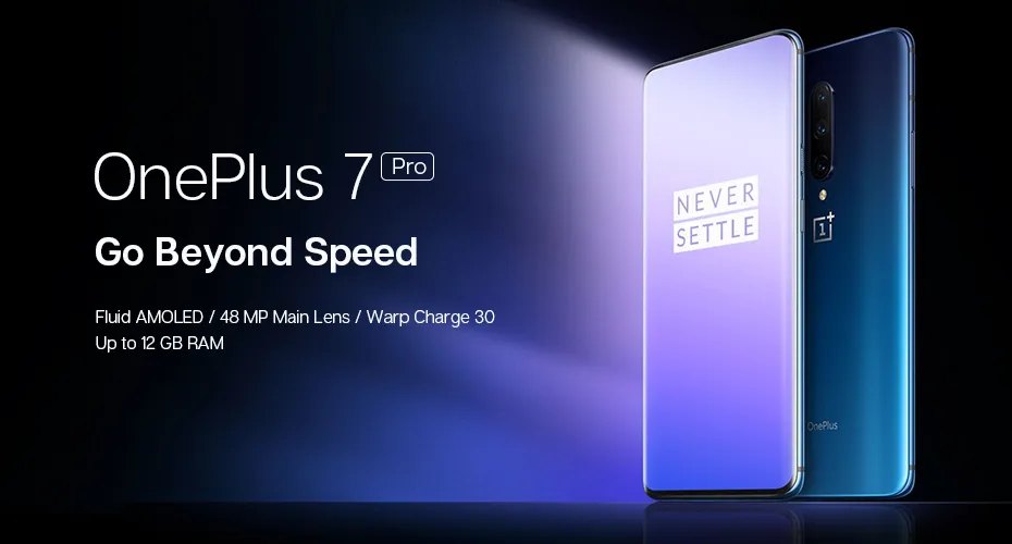 OnePlus 7 Pro 4G Smartphone - 8GB RAM, 256GB Storage