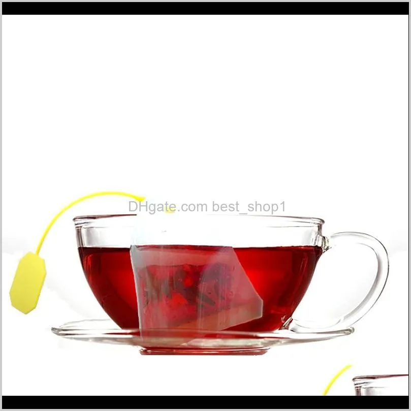 hot selling bag style silicone tea strainer herbal spice infuser filter diffuser kitchen accessories random color