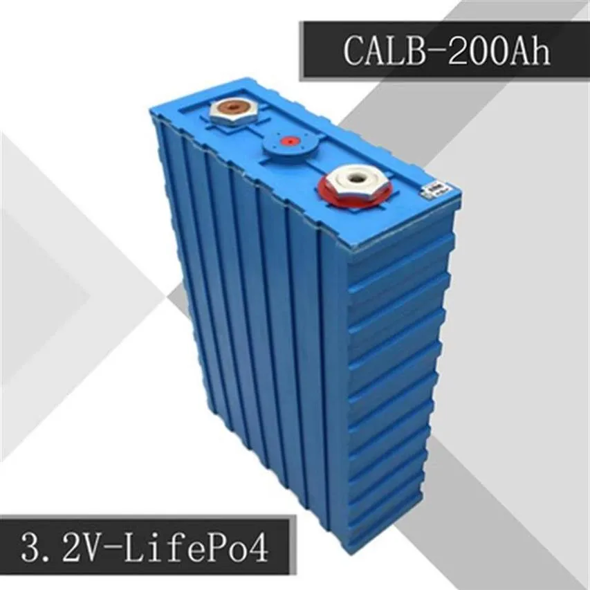4 SZTUK Oryginalny Calb 3.2 V 200ah LifePo4 Akumulator Akumulator SE200AH Plastikowe żelaza fosforanowe Pack Solar Battery17274L449Z222