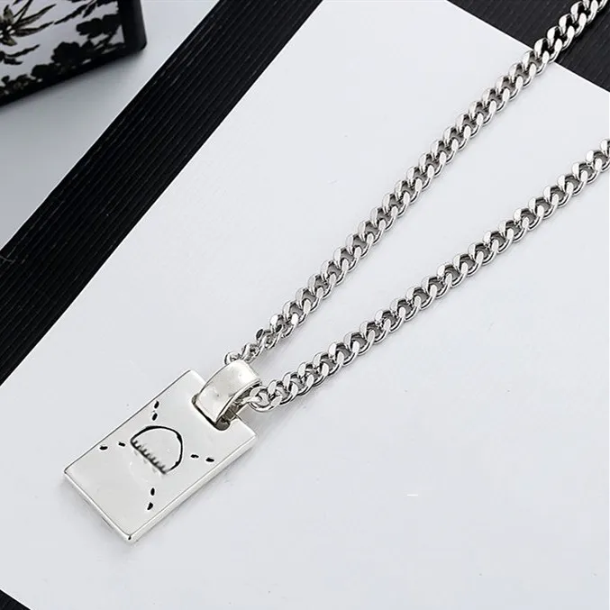 Topp designer charmkedja original design bra kvalitet kärlek halsband för unisex mode smycken leverans