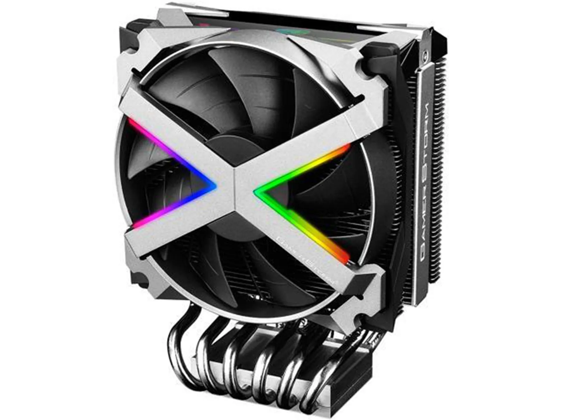 DEEPCOOL ゲーマー ストーム Fryzen TR4 アドレス指定可能な RGB マザーボード コントロール 6 ブーツ型ヒートパイプ メタル フレーム ファン 16.7 M True