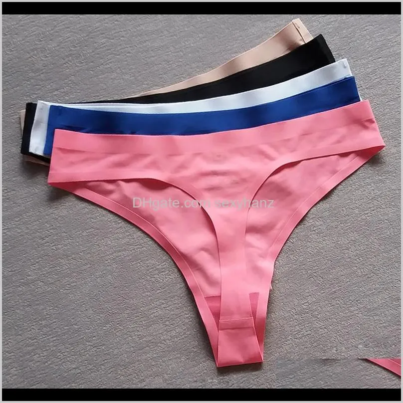 Womens Gstrings 5 ​​Pieceslot 섹시한 팬티 원활한 끈적 끈적한 팬티 궤도 여성 속옷 안락한 여성 속옷 6snbj fheha