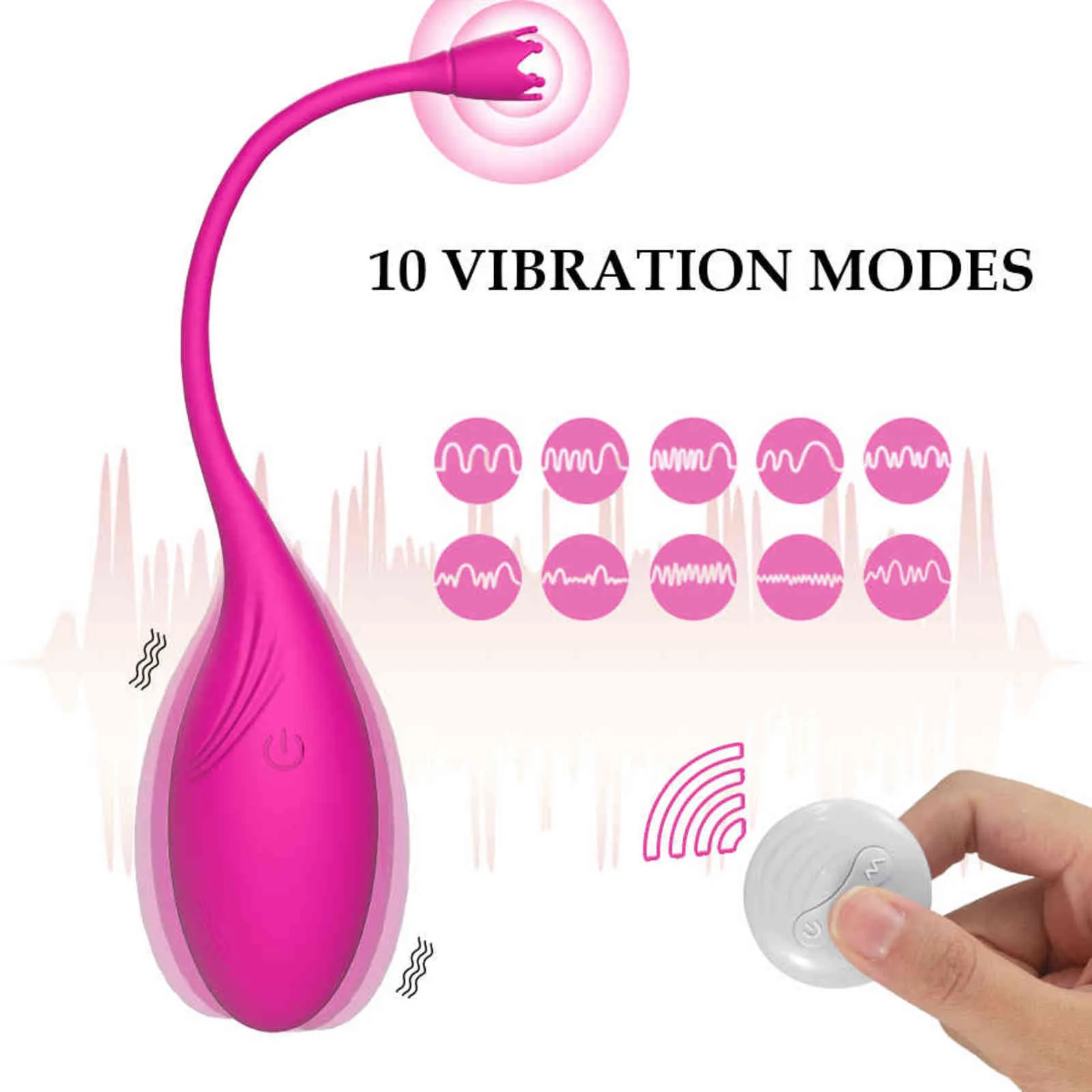 NXY vibrateurs s HWOK culotte télécommandée sans fil oeuf vibrant portable gode vibrateur G Spot Clitoris sexe_voghion.com