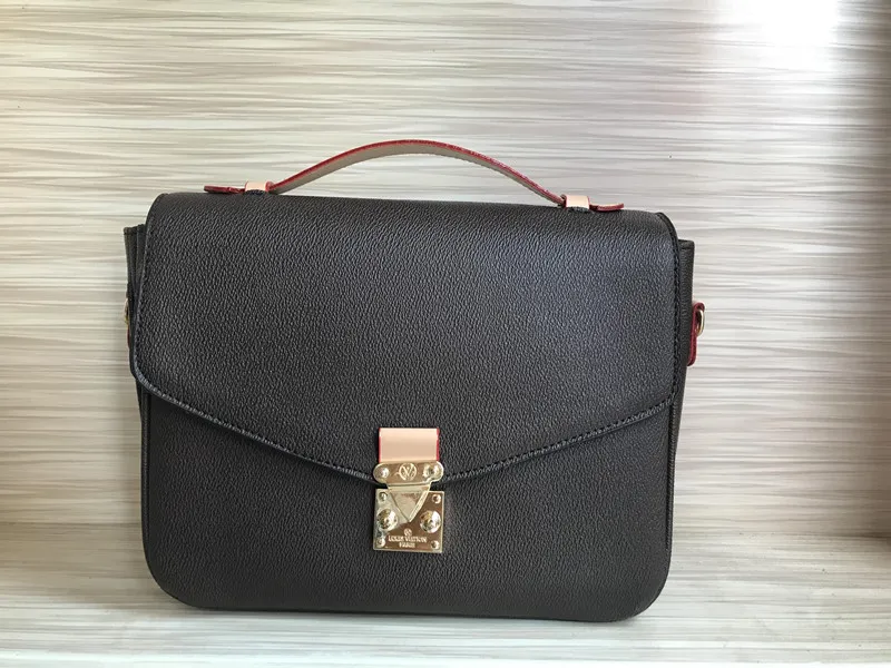1-23 luxurys women handbag messenger bag oxidizing leather POCHETTE elegant shoulder bags crossbody shopping tote