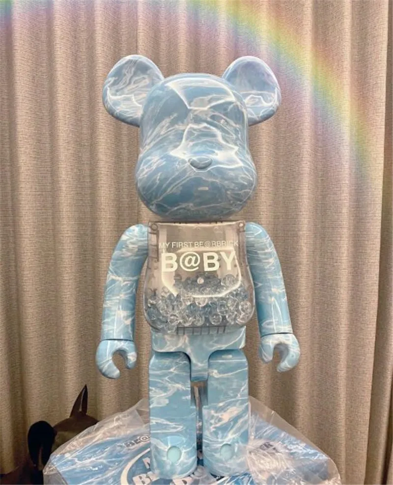 New style 1000% 70CM Bearbrick The ABS Water Crest Fashion