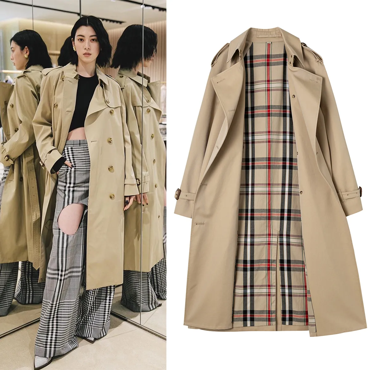 Burberry on sale coat dhgate