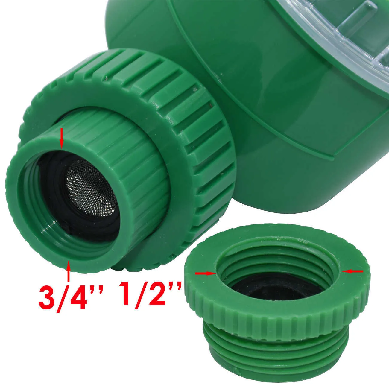 KESLA Garden Automatic Watering System LCD Timer Drip Irrigation 1/2&3/ ...