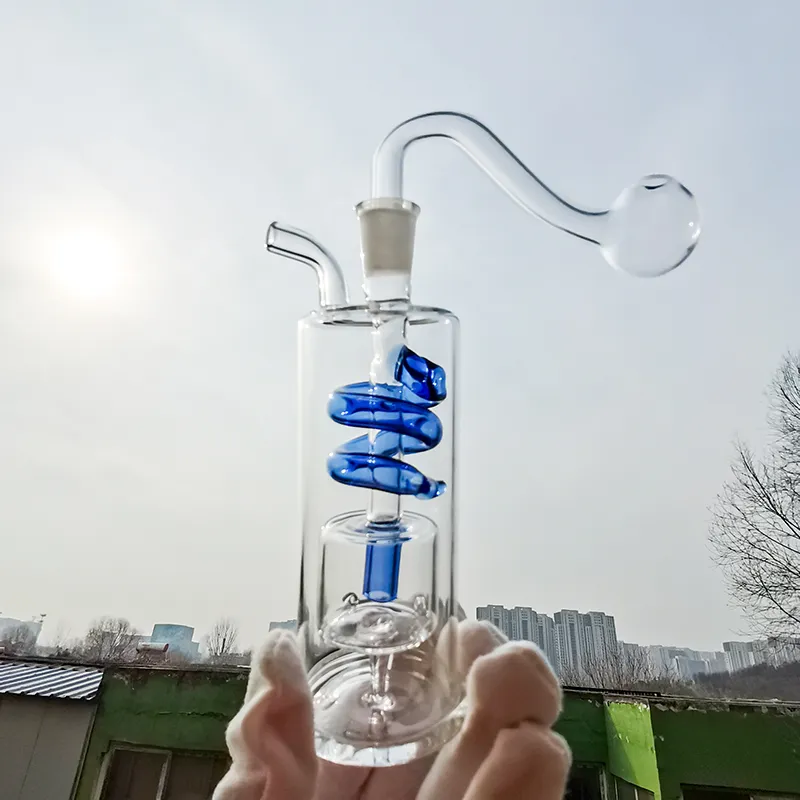 Cały zestaw Glassware Fajka Palenie Kolorowe Szkło Palnik Butelka Butelka z 10mm Miseczki Naftowe PerCater Bubbler Rury wodne Akcesoria do tytoniu