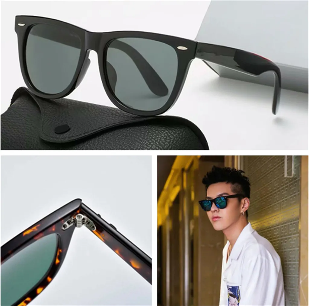 Toptan Klasik Marka Yuvarlak Güneş Gözlüğü Lüks Tasarım UV400 Gözlük Bantları Metal Altın Çerçeve Tasarımcı Güneş Gözlükleri Erkek Kadın Ayna 3002 Sunglass Polaroid Cam Lens
