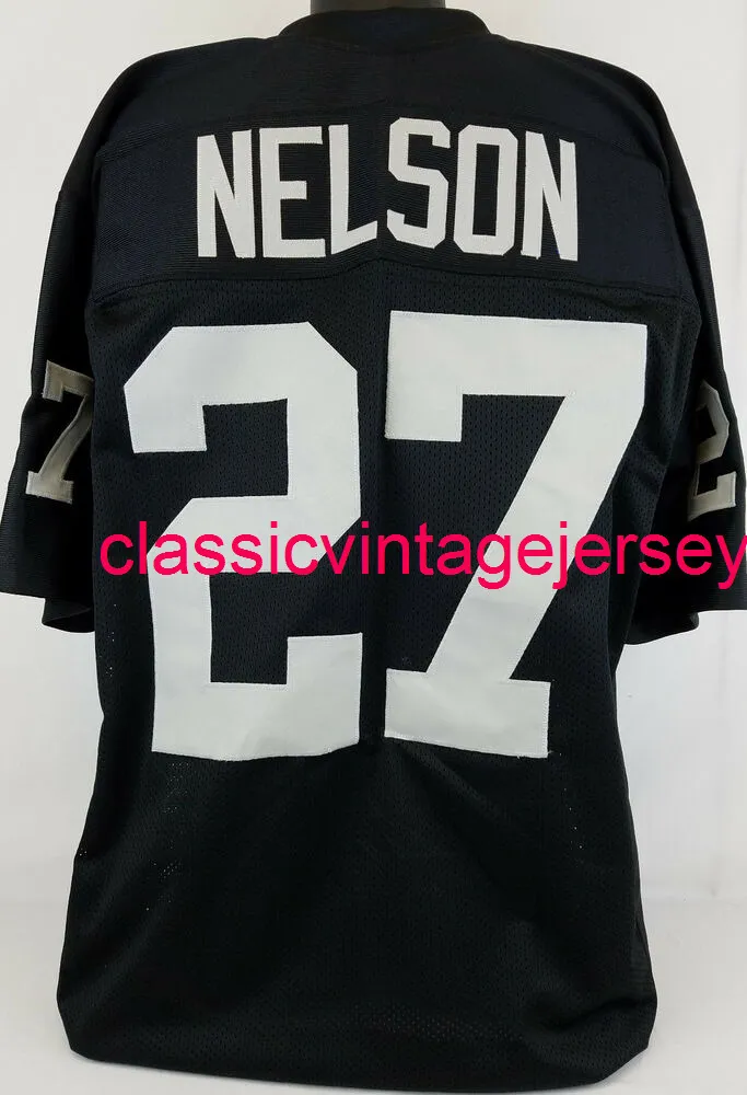 Custom Black Football Jersey Men Women Youth Reggie Nelson XS 6XL From Classicvintagejersey 24.81 DHgate.Com