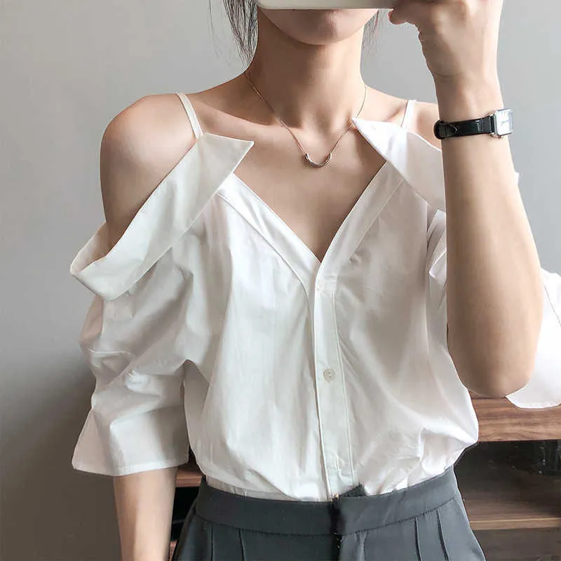 Chemise femme epaule dénudée online