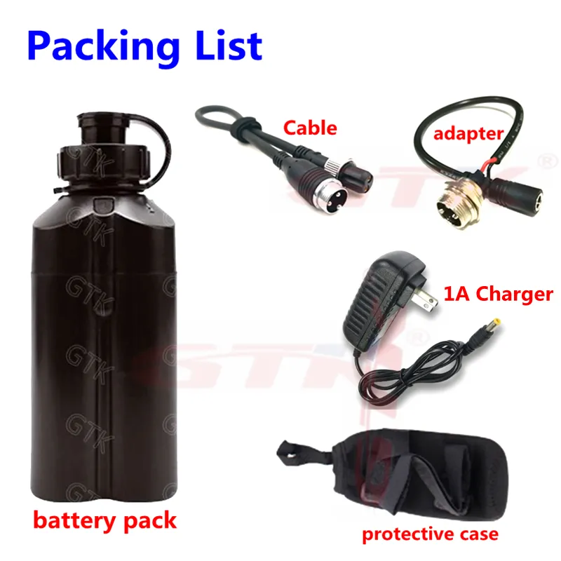 14.8V 3.5Ah Li Ion Battery 14.8V 3500mAh 3.7v Lithium Battery Pack With Bms  For Electric Winch Fishing Reel +1A Charger From Gtkpower, $80.41