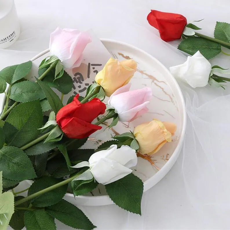 Simulazione Di Rose Finte Artificiali Rose Fiori Decorazione Domestica  Matrimonio Fiore Regalo La Festa Della Mamma Di San Valentino Da 1,16 €