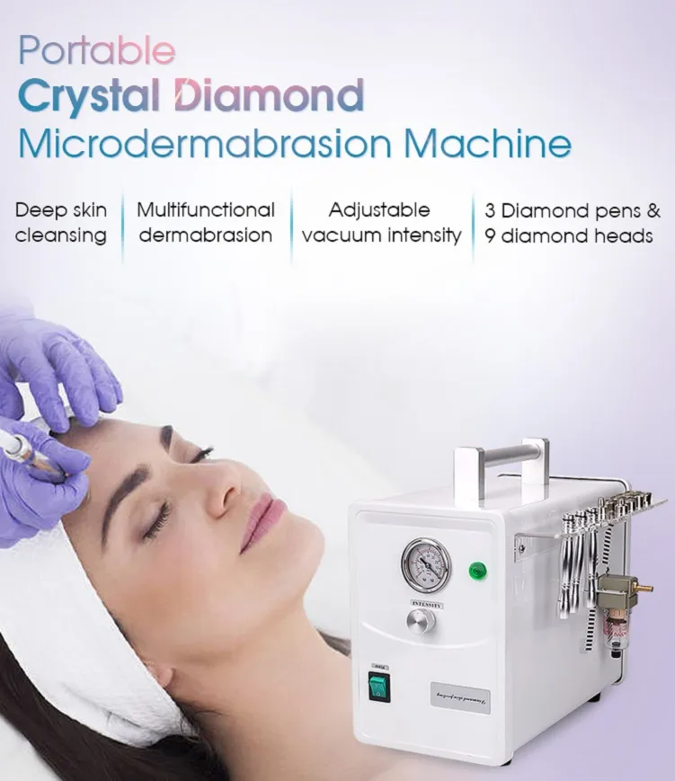 Microdermabrasion Machine Diamond Dermabrasion Skin Rejuvenation Peeling Facial Deep Cleansing