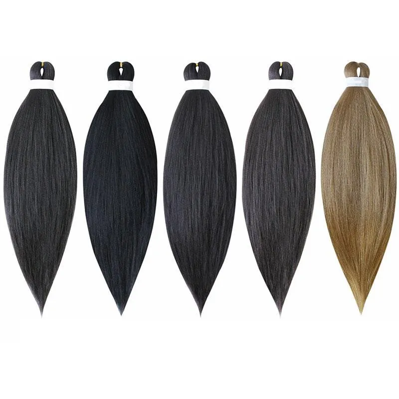 2021 Soild Ombre Deux Couleurs Tressage Cheveux Jumbo Cheveux Tressés 26 Pouces 5 Packs Vente Chaude Tissage Synthétique Facile Tressage Cheveux