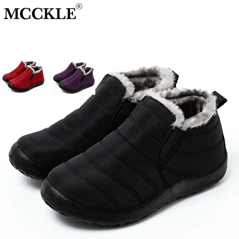 2021 Buty śniegowe Wygodne kobiety Buty Ciepłe Pluszowe Fur Koszulki Buty Zima Kobieta Slip On Casual Casual Buty Wodoodporna Ultralight Housear