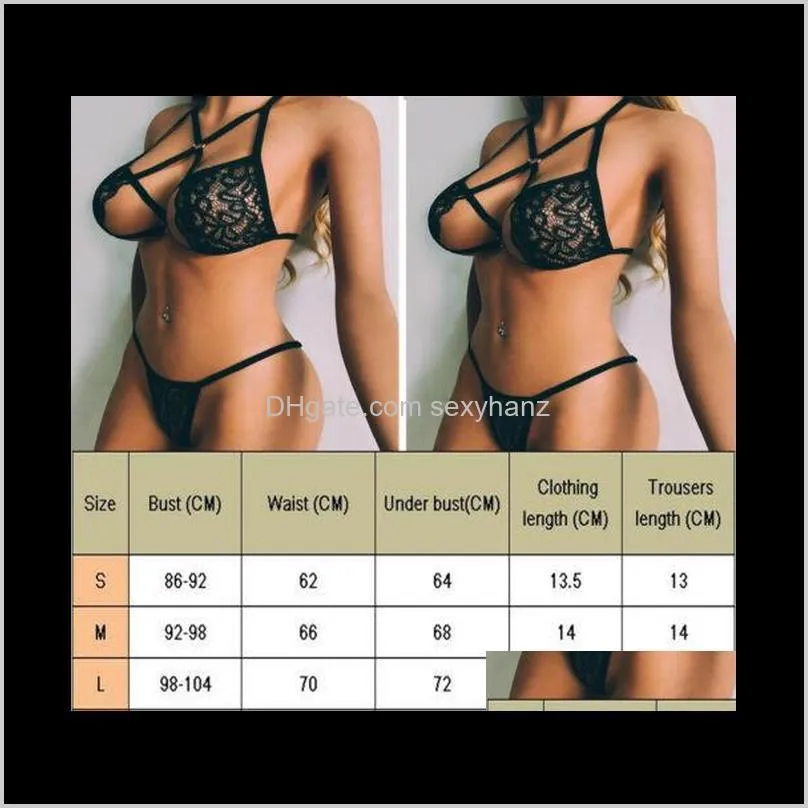 cute lingerie sexy set women sex bra micro bikini sexy lingerie set top underwear suit lace push up exotic apparel bra pants