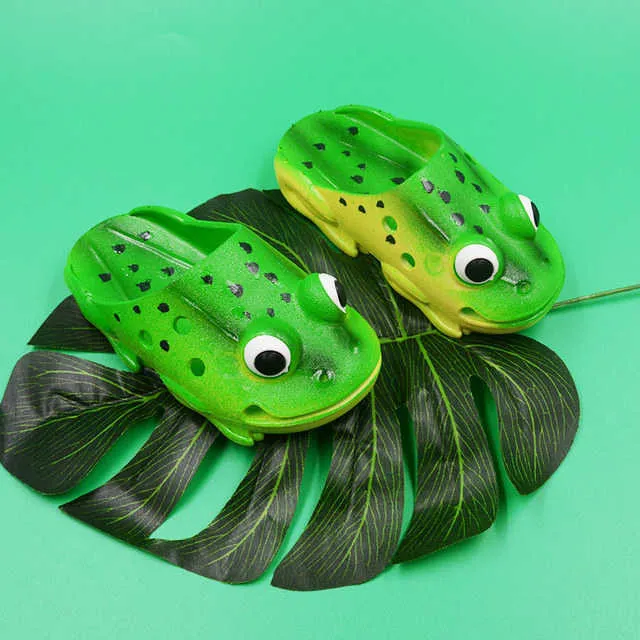 Save Big on Bulk Frog Feet Slippers Cute Frog Slippers For Kids Summer  Beach Sandals Toddler Children's Indoor/Outdoor Slides Best Deals on 