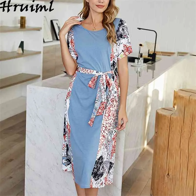 Patchwork Print Strappy Dress For Women Loose Fit,... From Jiao02, $15.1 In  Bulk | DHgate.Com