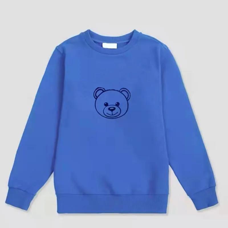 Kids Hoodie Sweater T-shirts Tees Top Letter Bear Cute Casual Tee Boy Baby Teen Clothes Autumn Long Sleeve Girl Multicolor Tops Children Clothing Short Sleeves