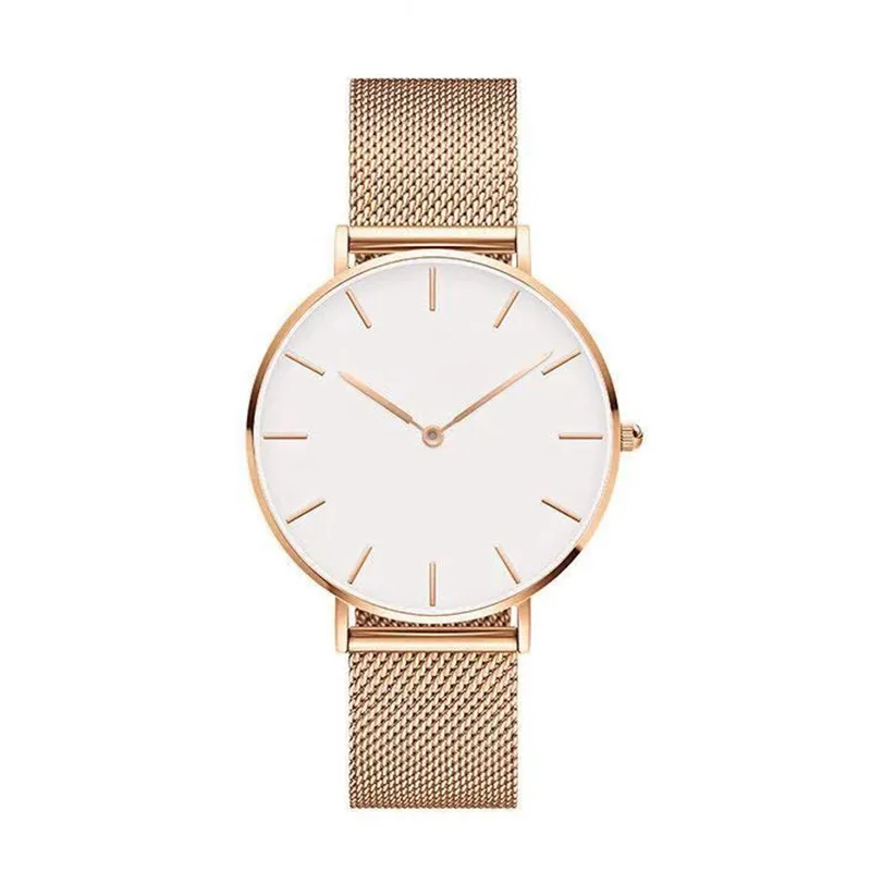 Risparmia alla grande su DW Ladies Watch Luxury Women Watch D&W Quartz  Simplicity Ladies Fashion Rose Gold Silver Daniel's Watches 32mm 36mm  Orologi - Main Image