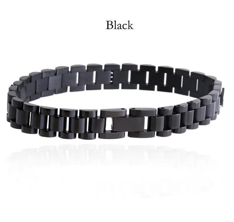 new men`s designer bracelets with high quality stainless steel iced out bracelet luxury designer bracciali for women drop shipping