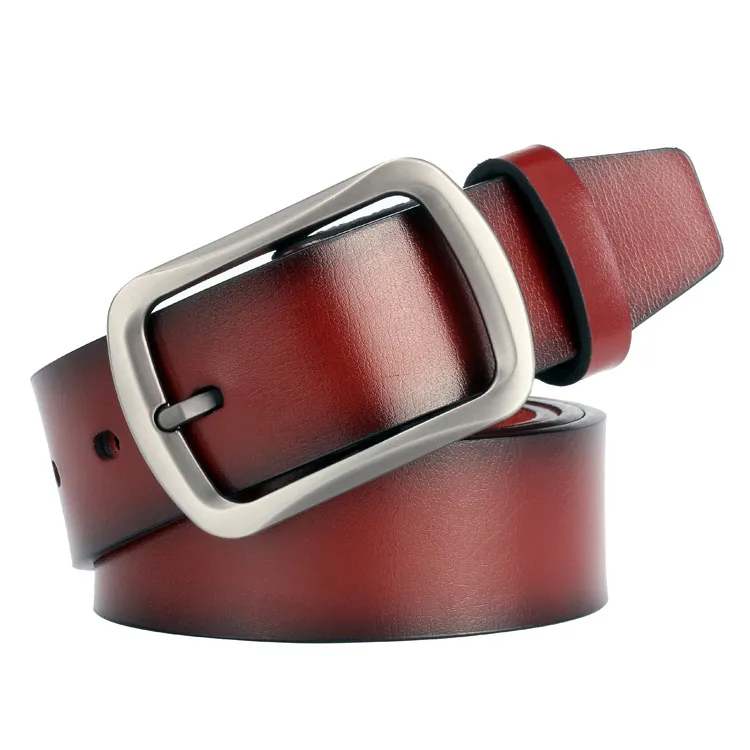Top selling designer delts leather Men Women Belt male Luxury belts black coffee brown colors Woman man belt Big Needle buckle jeans strap