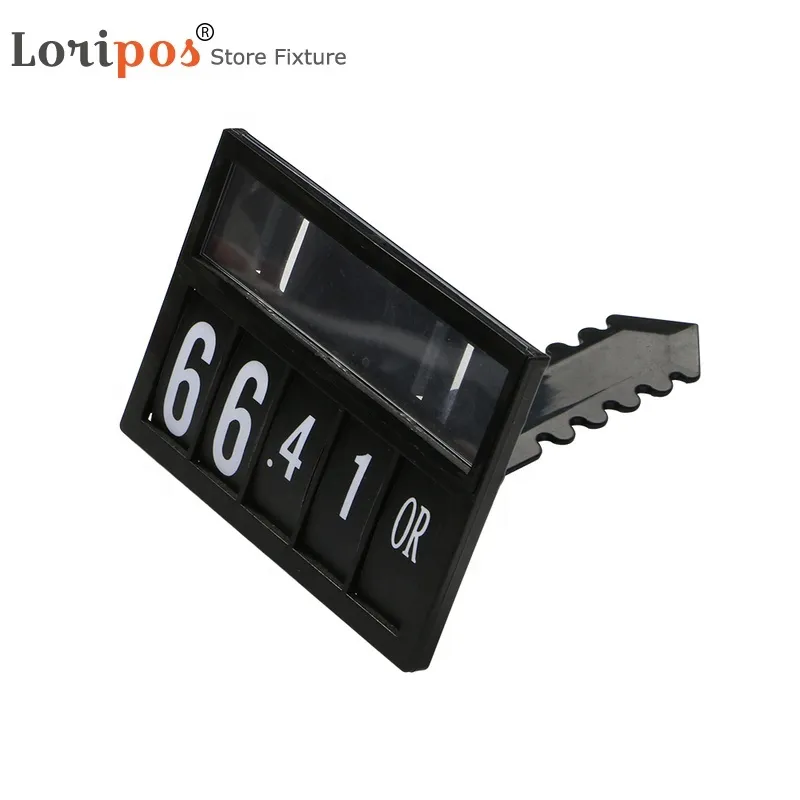Shelf POP Price Talker Price Sign Display Number Signage Card Case Label Holder Plugin Frame Pin Replaceable Tag Hanger