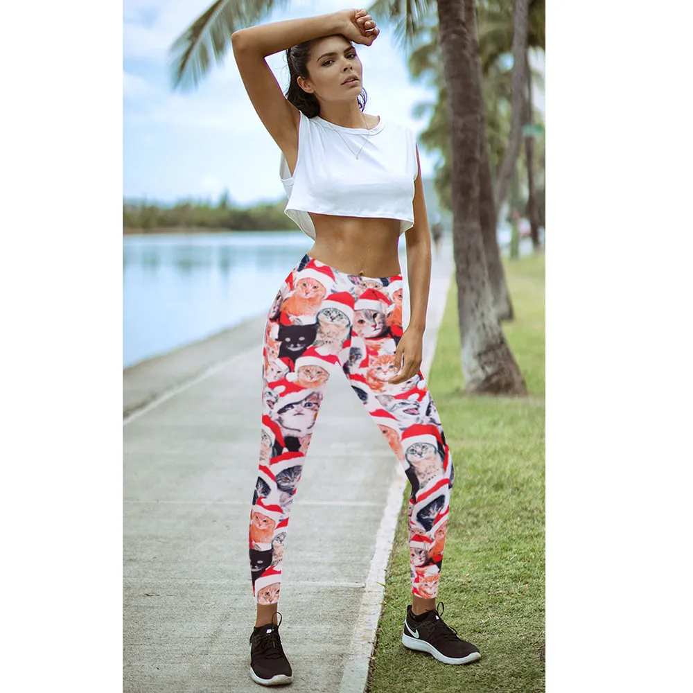 Ladies xmas leggings store