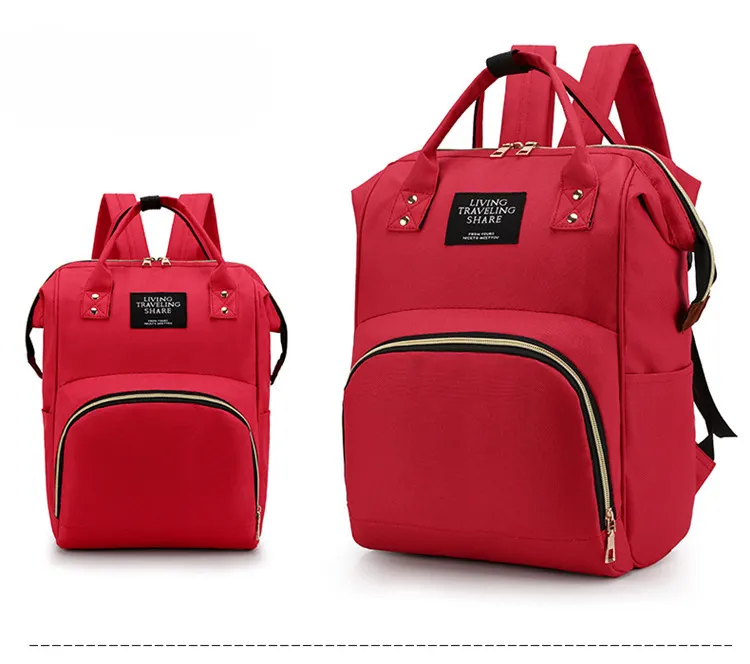Мамочная сумка для подгузников большой емкости дизайнерские сумки для кормления подгузник уход за ребенком для мамы ребенка моды путешествия рюкзак YHM640-ZWL