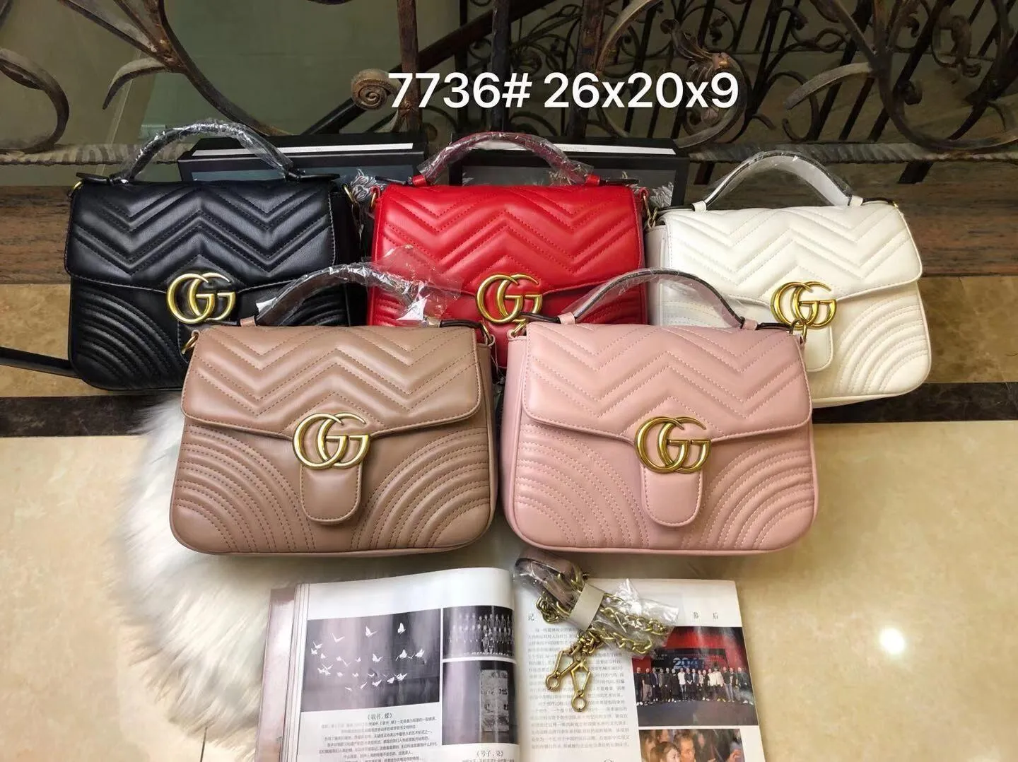 Gg marmont velvet handbag Gucci Black in Velvet - 41565150