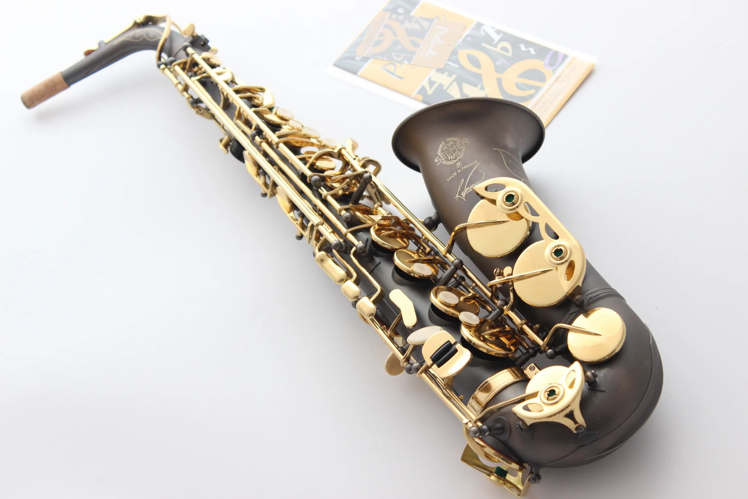 Professionnel France Selma E-Flat Alto Saxophone Matte Finition E (B) Référence saxe 54 Saxofón avec sac en tissu