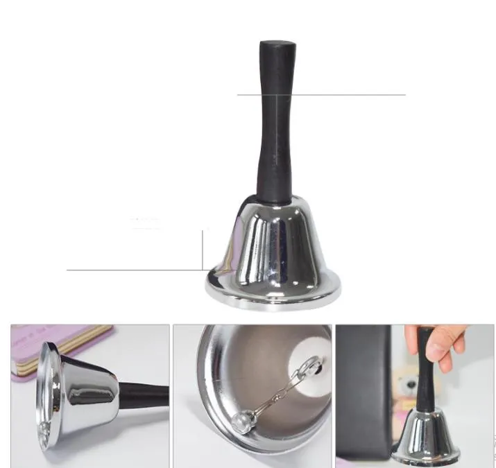 Party Supplies Hotel Handglocke Edle Reception Abendessen Handbell Party-Call Glocken Service für Shop School Restaurant SN2927